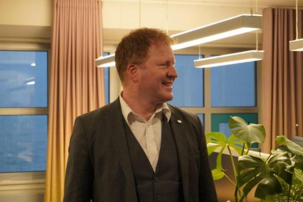 besøk av statsråd Gjelsvik