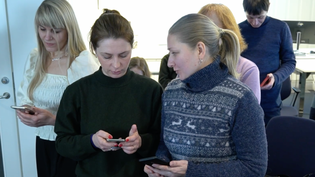 Ukrainske flyktninger i Norge får tilgang til elektronisk ID fra Buypass på sin smarttelefon.