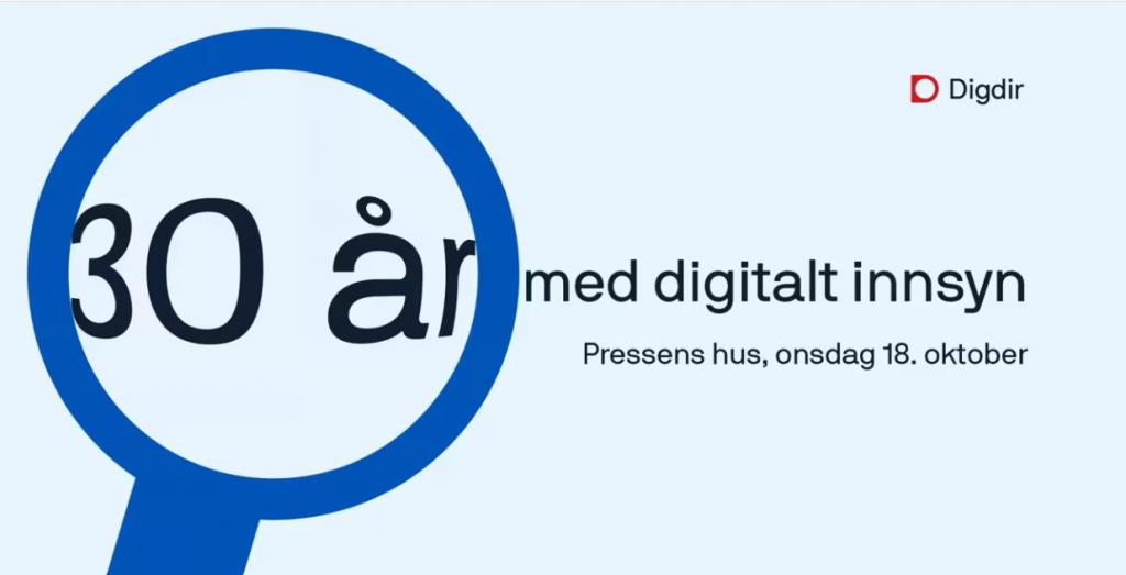 30 år med digitalt innsyn