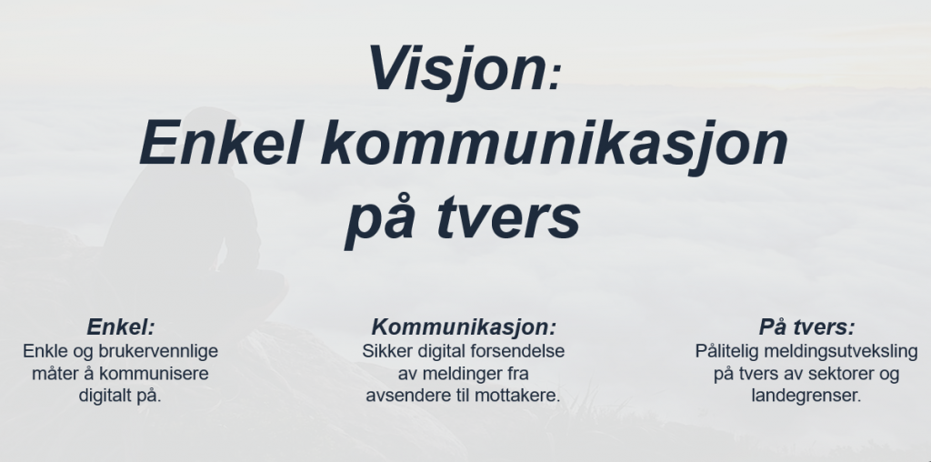 Visjon: Enkel kommunikasjon på tvers