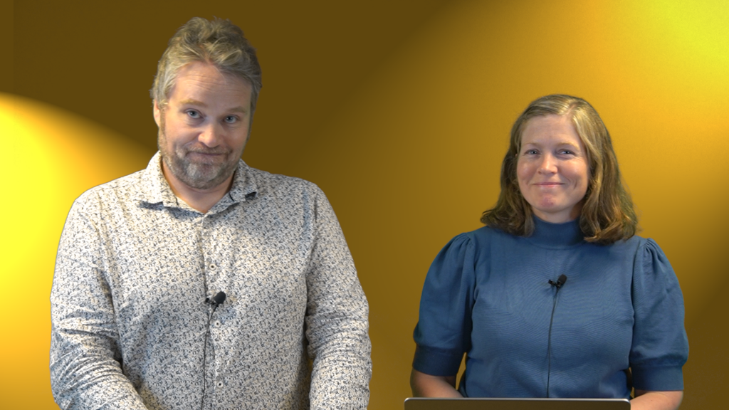 Eirik Hoem og Randi Øyri