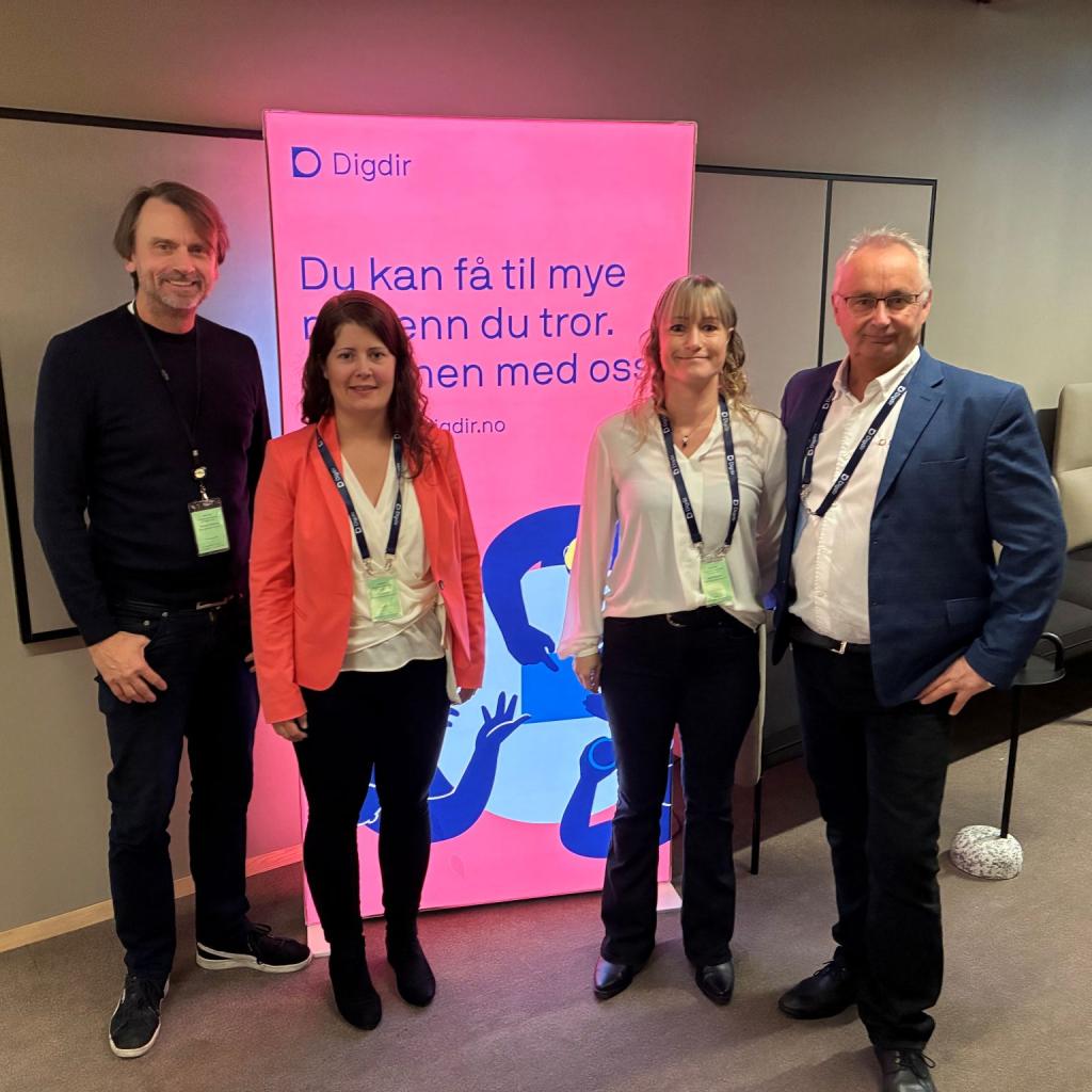 Bilde av STAF og Digdir ansatte. 