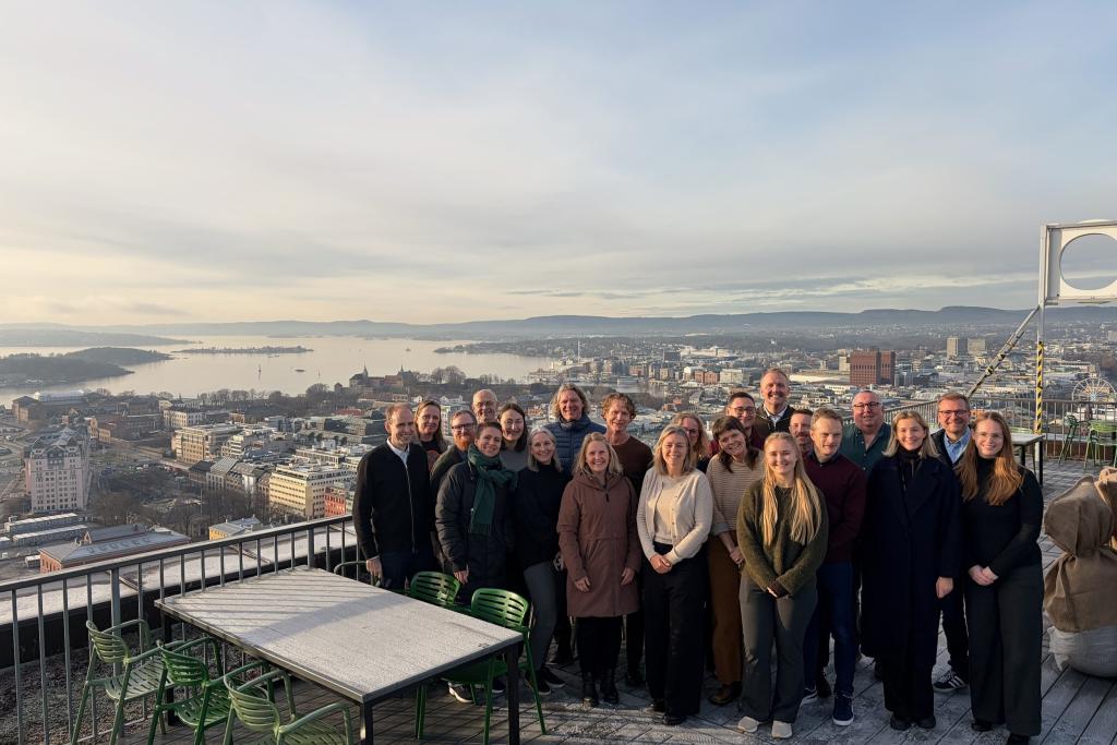 Prosjektgruppen samlet i Oslo