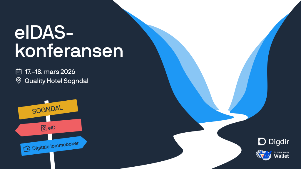 Plakat for eIDAS-konferansen 2026