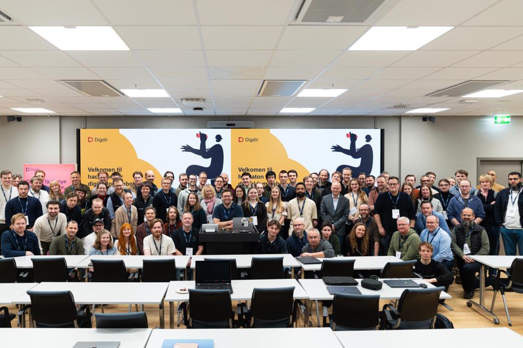 Alle hackathon deltakere