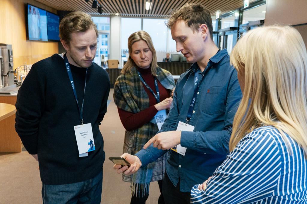 Digst viser fram den foreløpige lommeboken