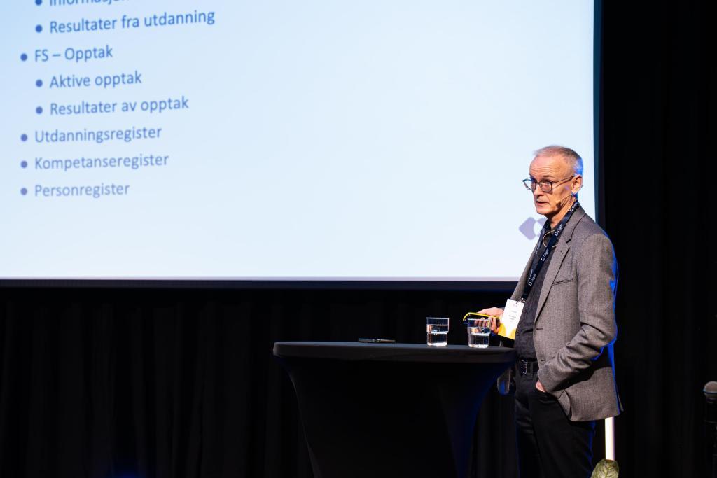 Geir Magne Vangen under eIDAS-konferansen 2026